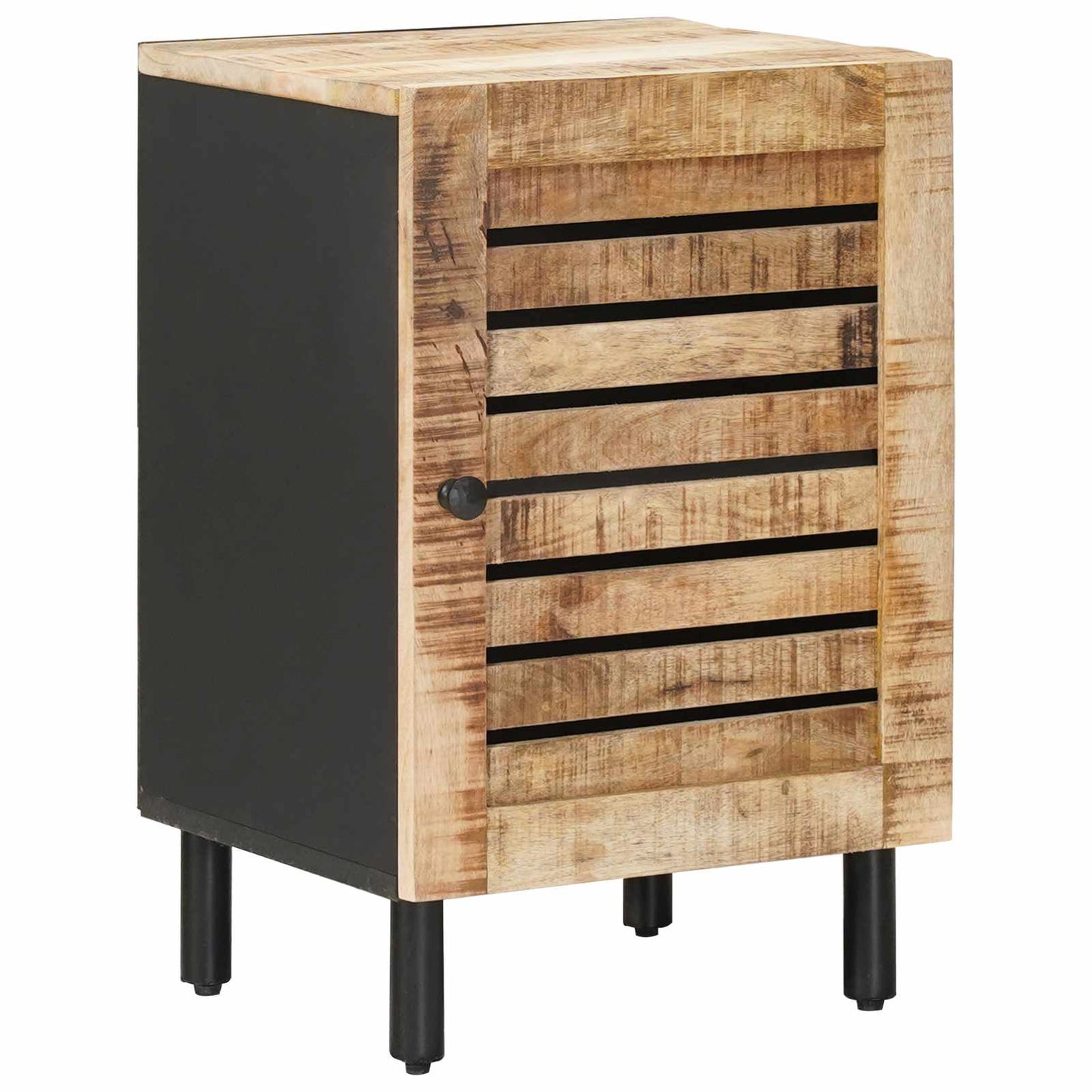 Badezimmerschrank-Set mit Schubladen 5 pcs Massivholz Mango