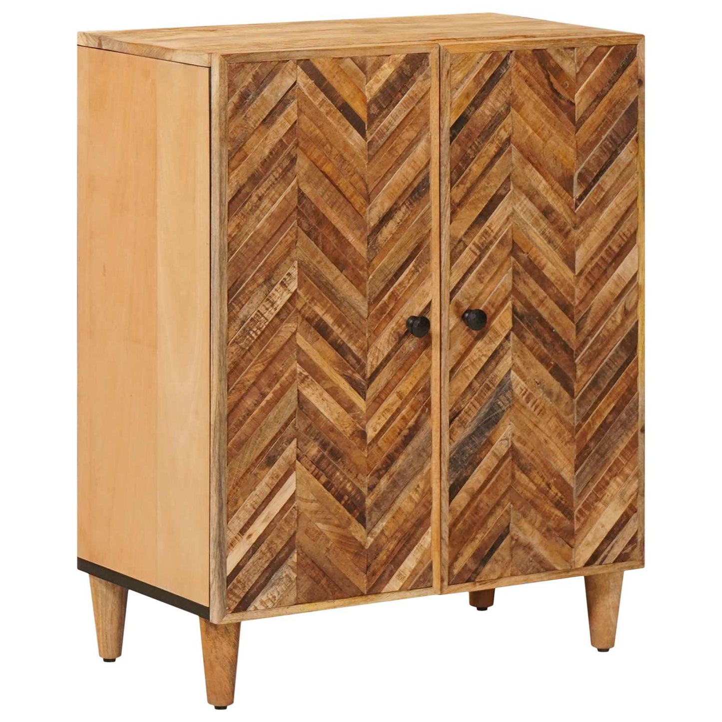 Stauraumschränke 3 stk. 60 x 33,5 x 75 cm Massivholz Mango