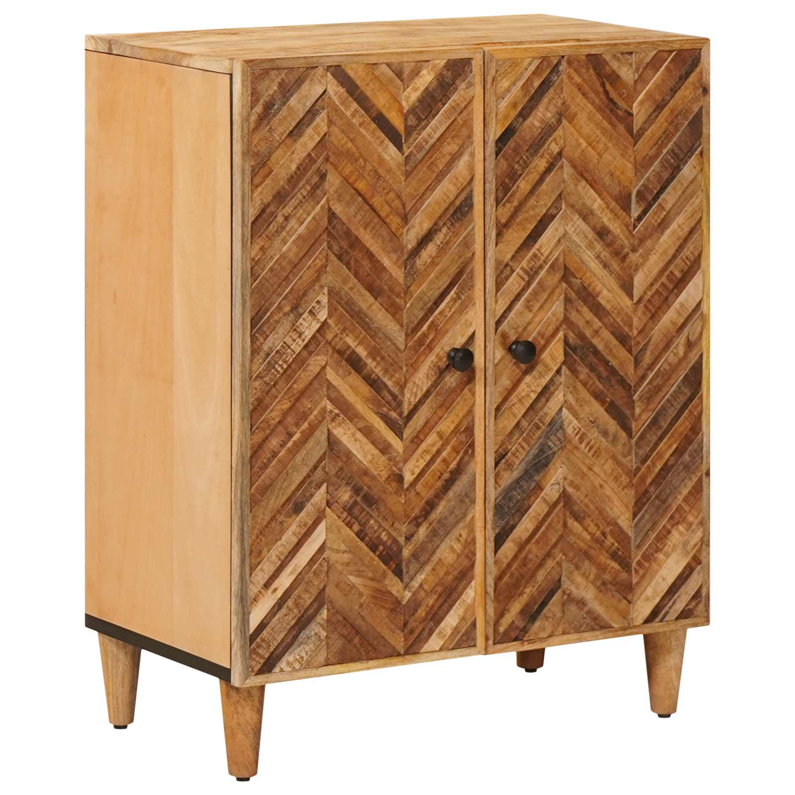 Stauraumschränke 3 stk. 60 x 33,5 x 75 cm Massivholz Mango