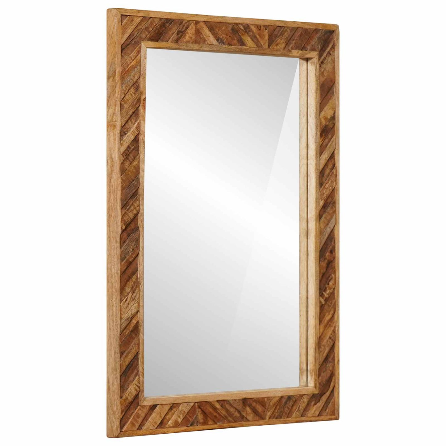 Badezimmerschrank-Set 2 stk. 62 x 33 x 58 cm Massivholz Mango