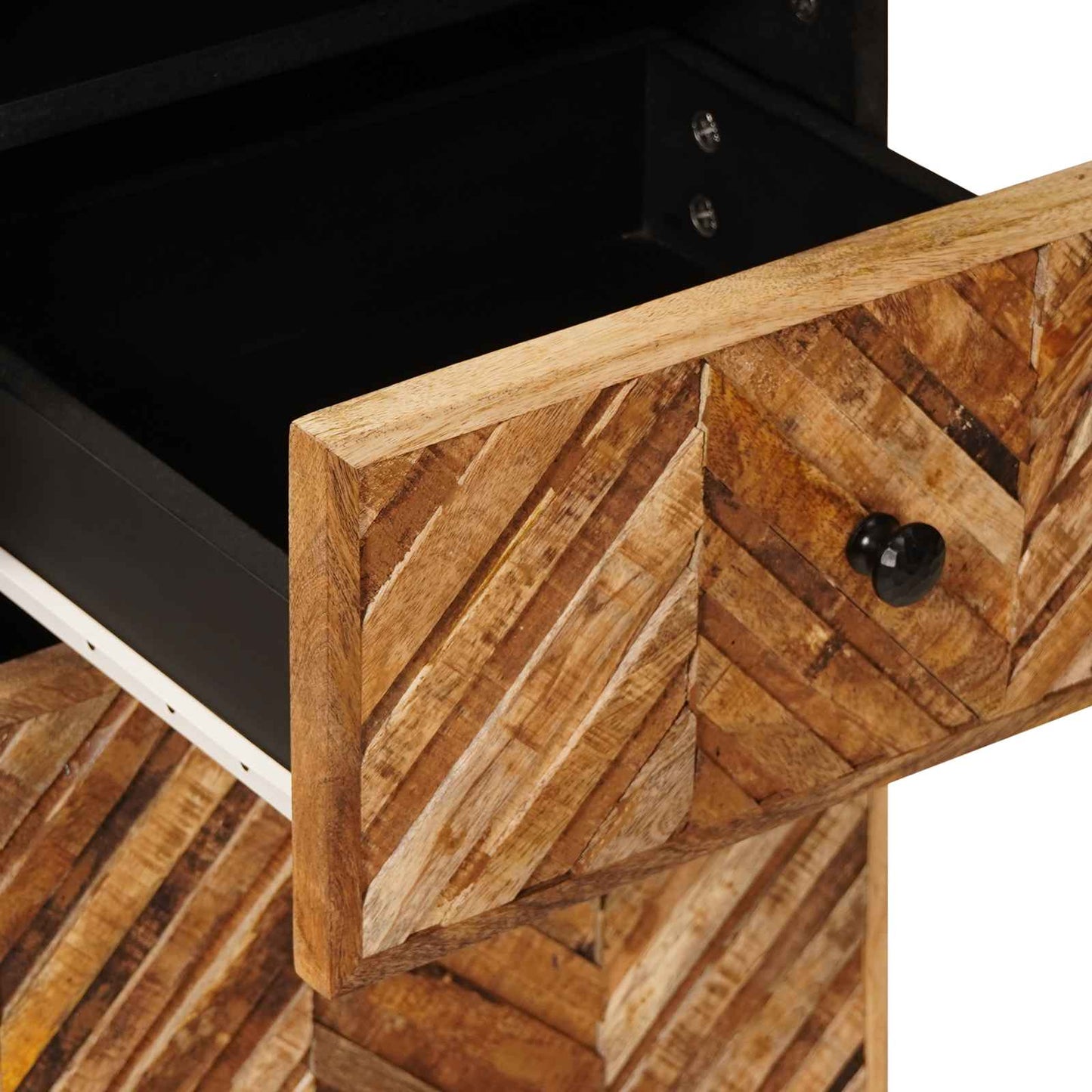Badezimmerschrank-Set 5 stk. 62 x 33 x 58 cm Massivholz Mango