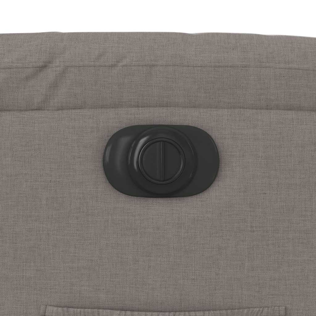 Relaxsessel Elektrisch Taupe Stoff