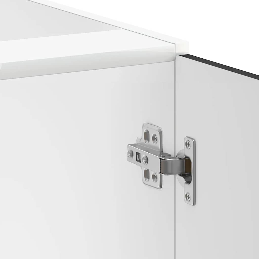 Spülenunterschrank Lucca Schwarz Holzwerkstoff