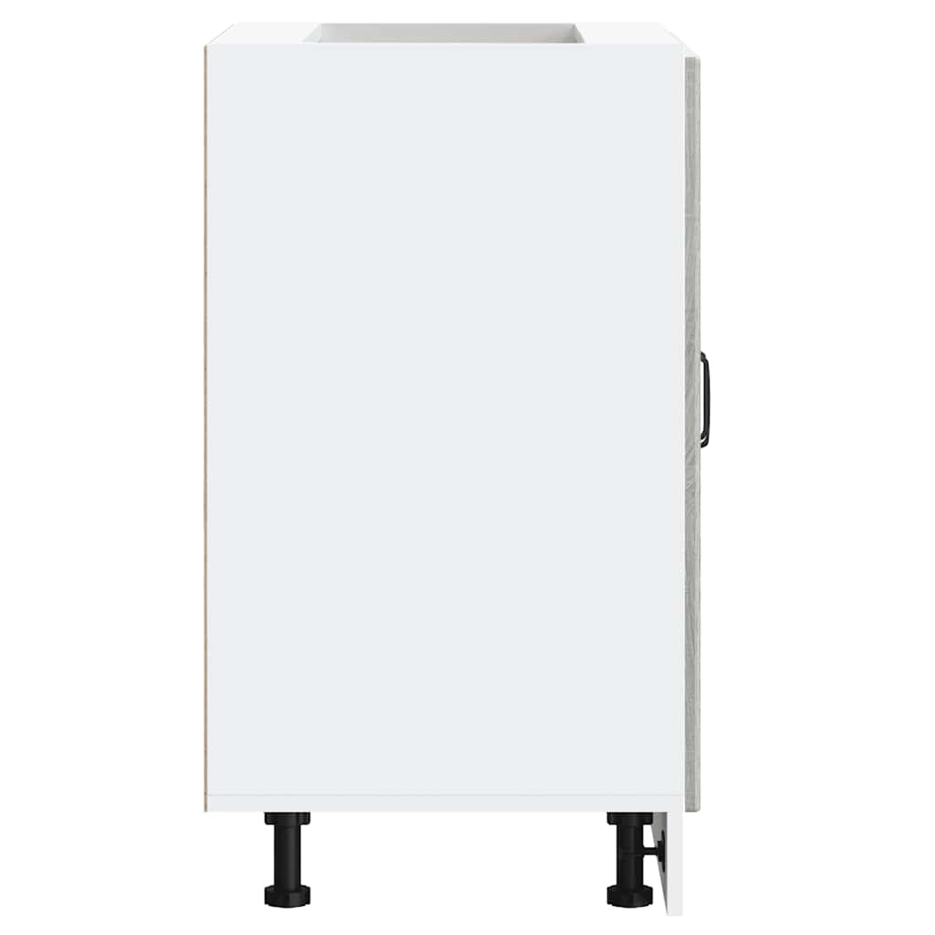 Spülenunterschrank Lucca Grau Sonoma Holzwerkstoff