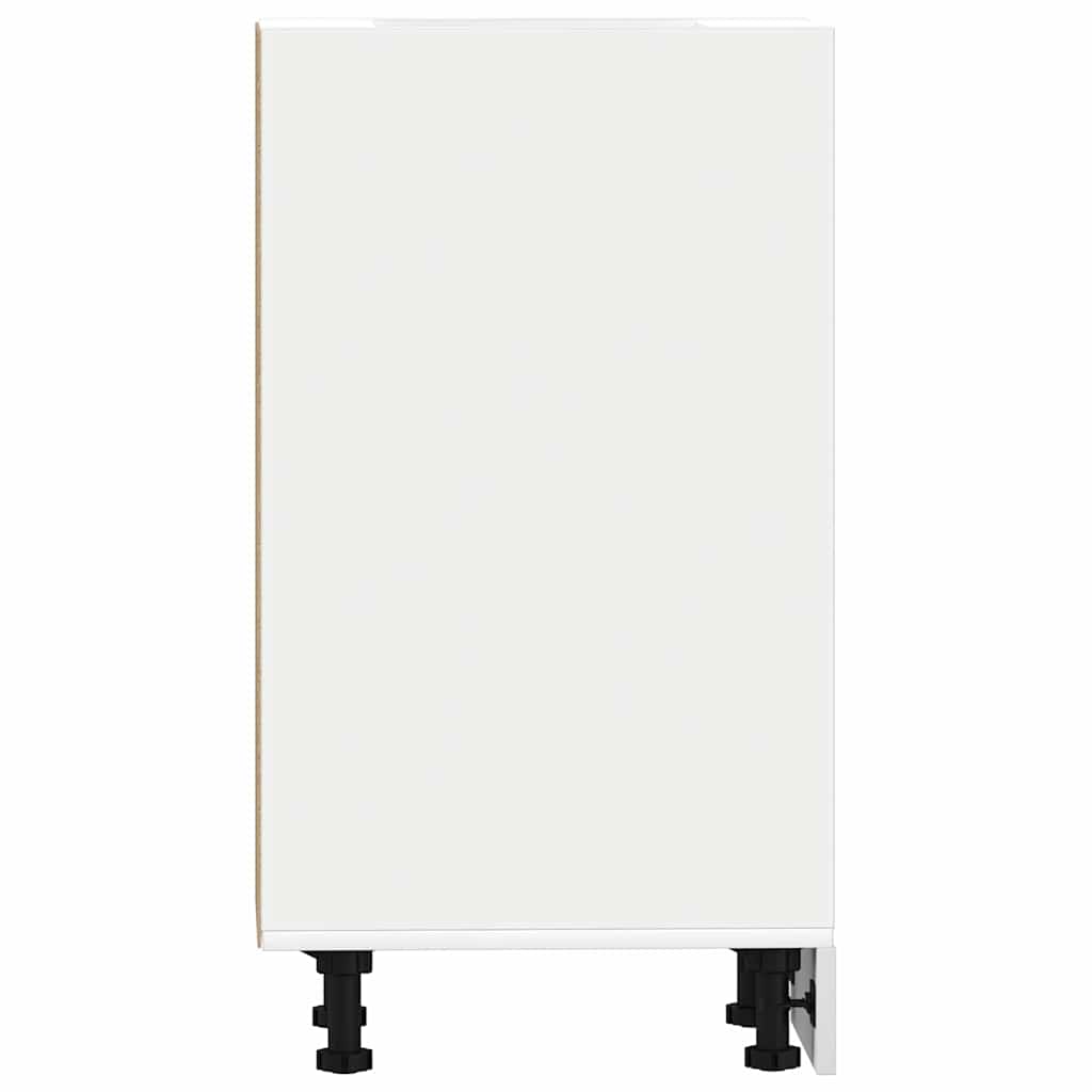 Unterschrank Riga Weiß 30x44,5x81,5 cm Holzwerkstoff