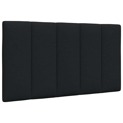 Bettgestell ohne Matratze "Hanko" Schwarz 90x200 cm Stoff