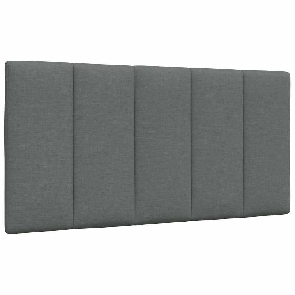 Bettgestell ohne Matratze "Hanko" Dunkelgrau 100x200 cm Stoff