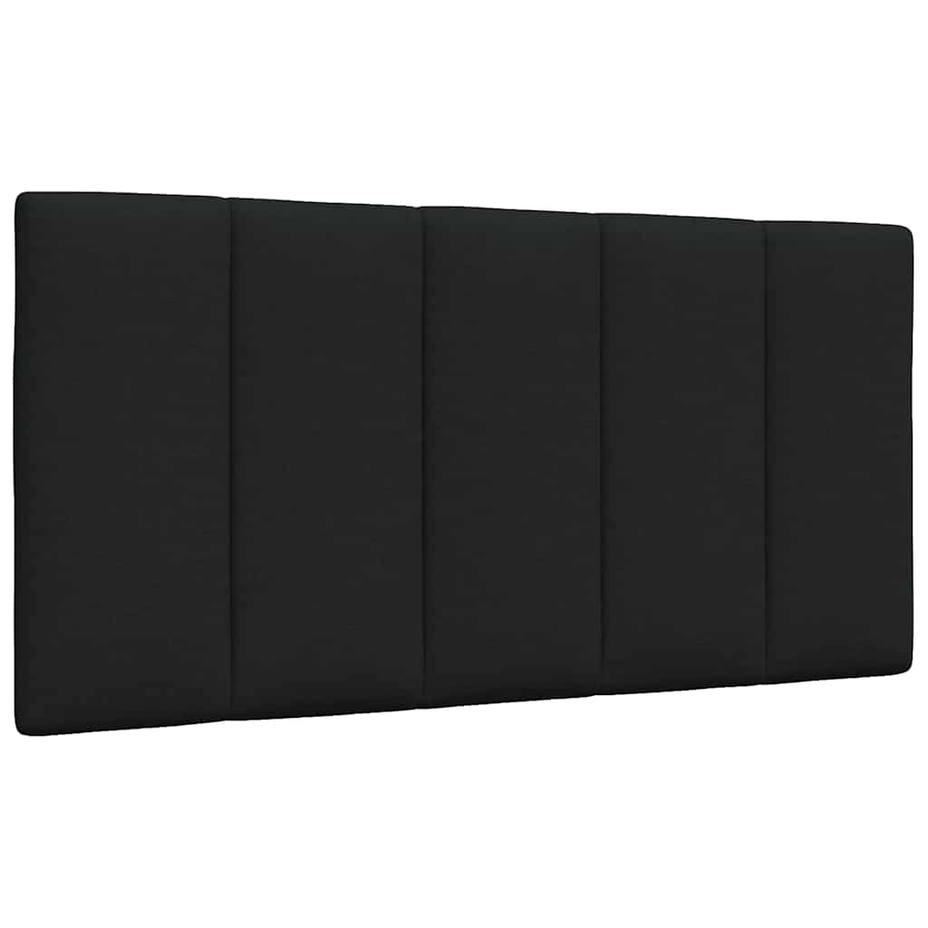 Bettgestell ohne Matratze "Hanko" Schwarz 100x200 cm Stoff