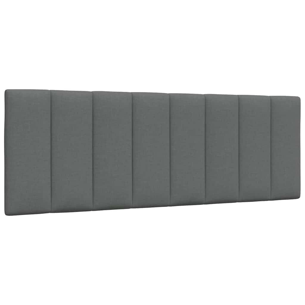 Bettgestell ohne Matratze "Hanko" Dunkelgrau 120x200 cm Stoff