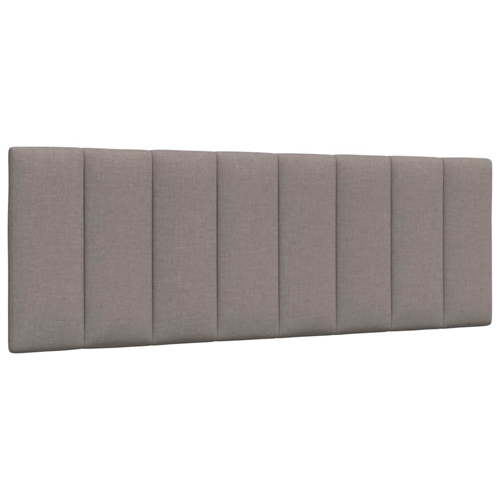 Bettgestell ohne Matratze "Hanko" Taupe 140x190 cm Stoff