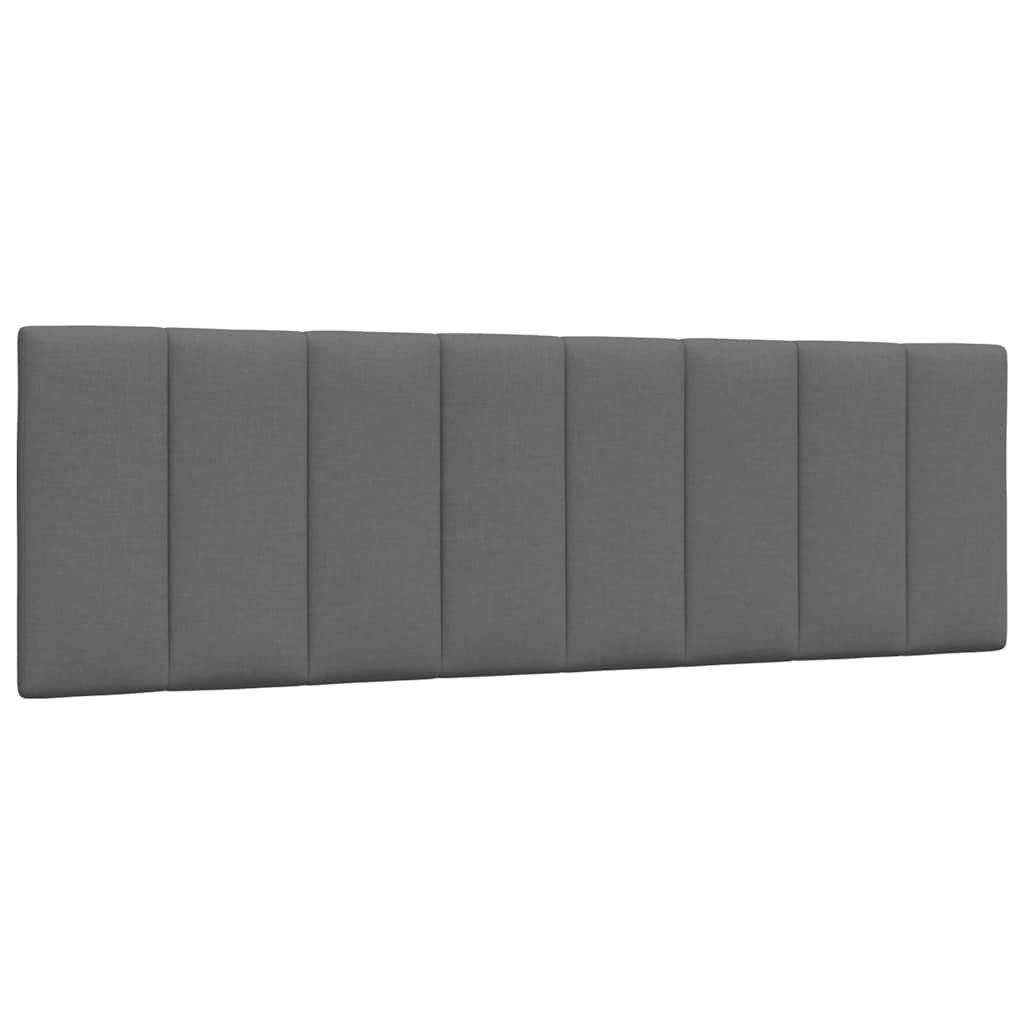 Bettgestell ohne Matratze "Hanko" Dunkelgrau 160x200 cm Stoff