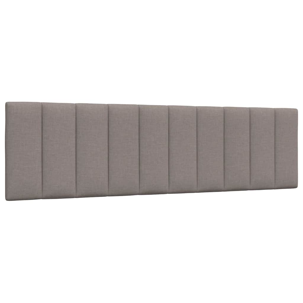 Bettgestell ohne Matratze "Hanko" Taupe 180x200 cm Stoff