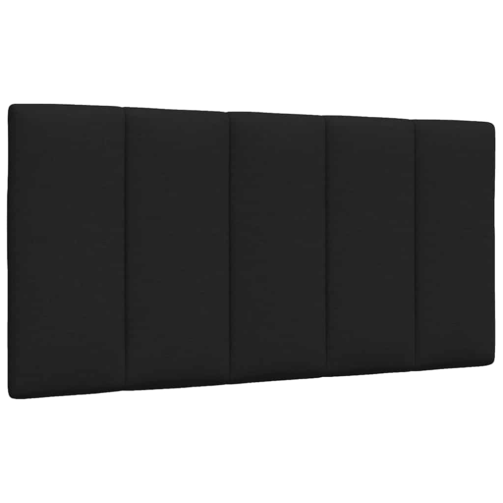 Bettgestell ohne Matratze "Hanko" Schwarz 100x200 cm Stoff