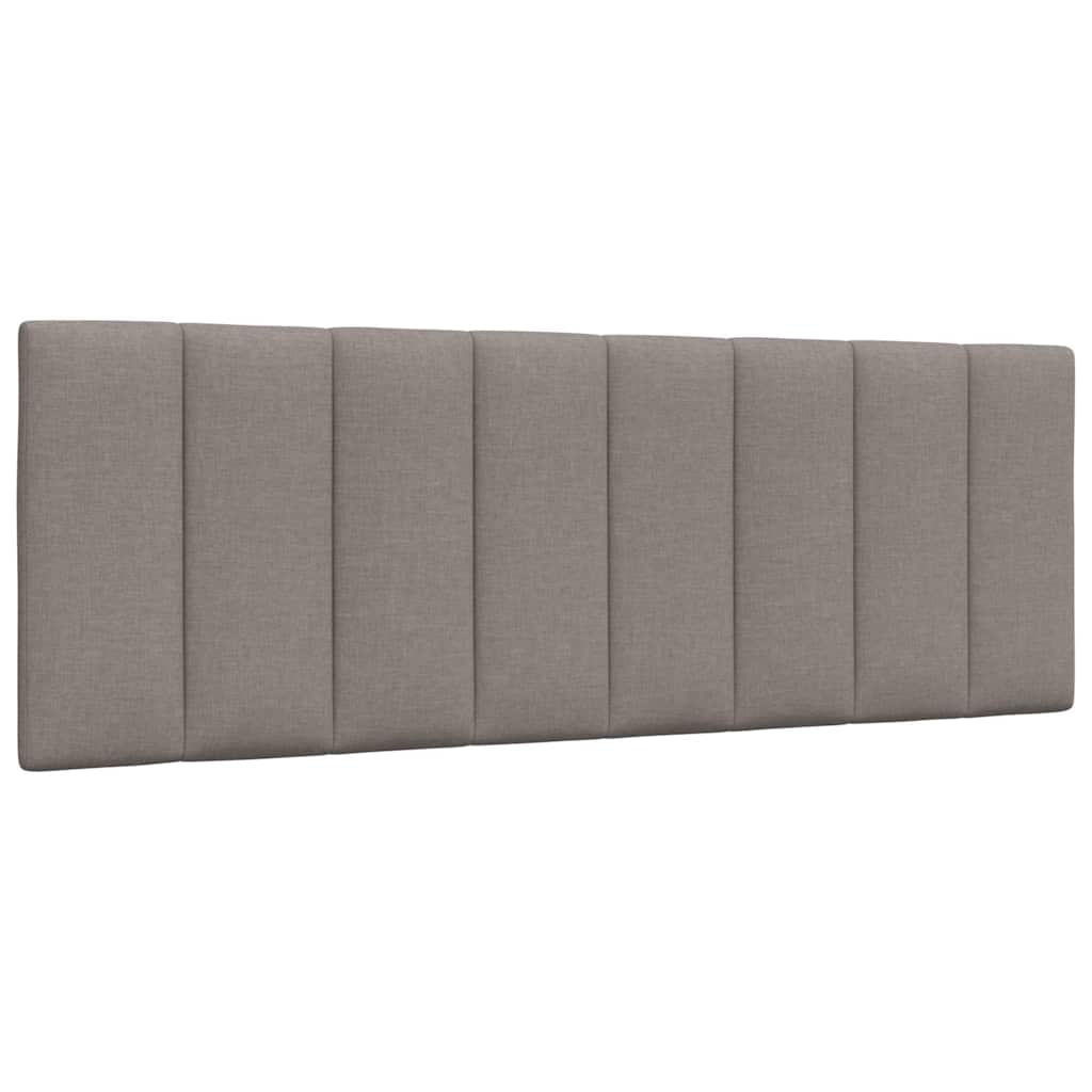 Bettgestell ohne Matratze "Hanko" Taupe 120x200 cm Stoff