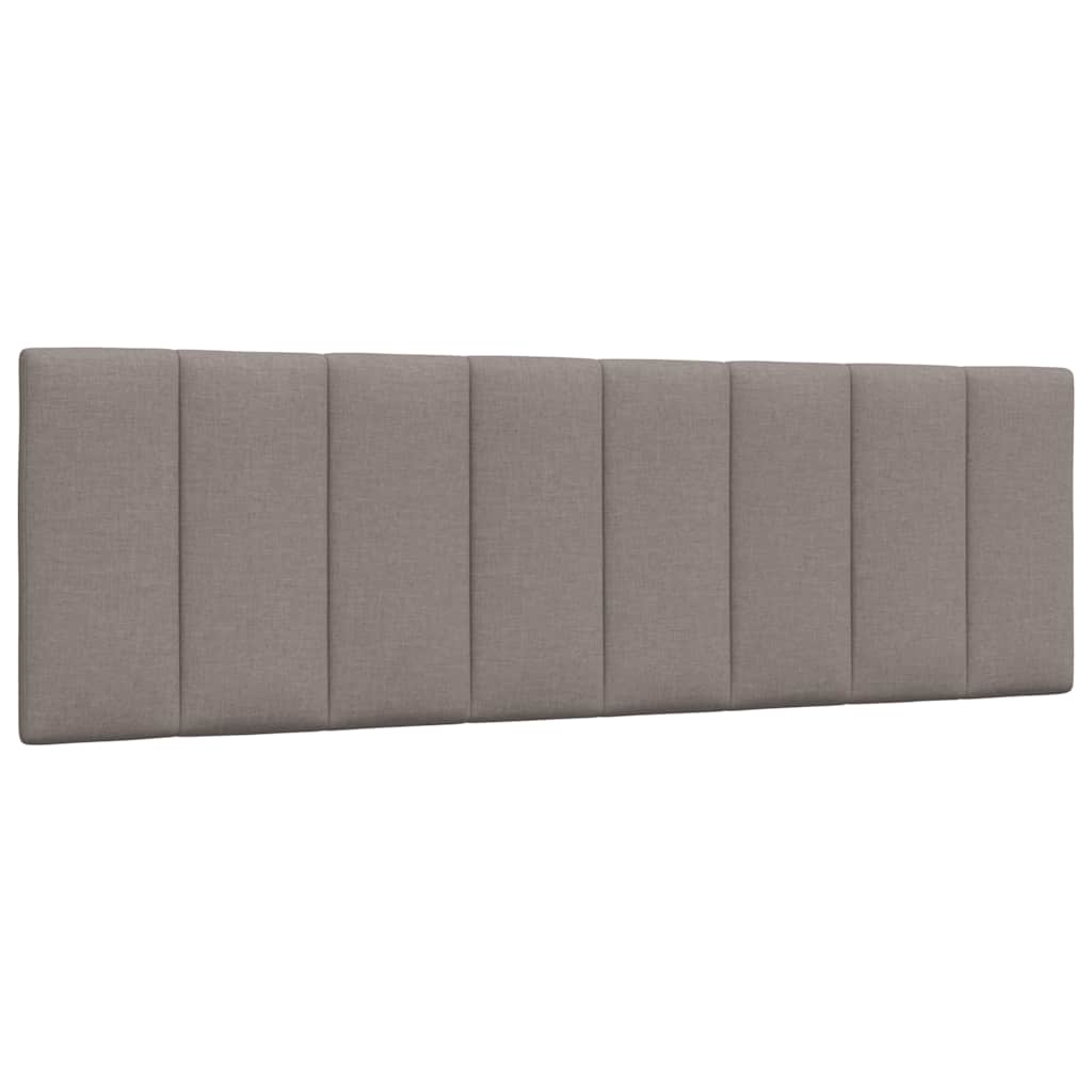 Bettgestell ohne Matratze "Hanko" Taupe 160x200 cm Stoff