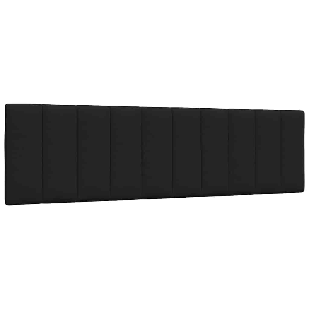 Bett mit Matratze "Hanko" Schwarz 180x200 cm Stoff