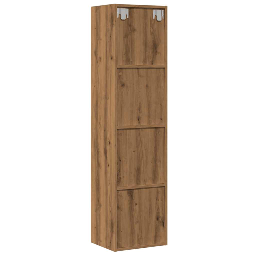 Bücherregal/TV-Schrank Artisan-Eiche 36x30x143 cm Holzwerkstoff