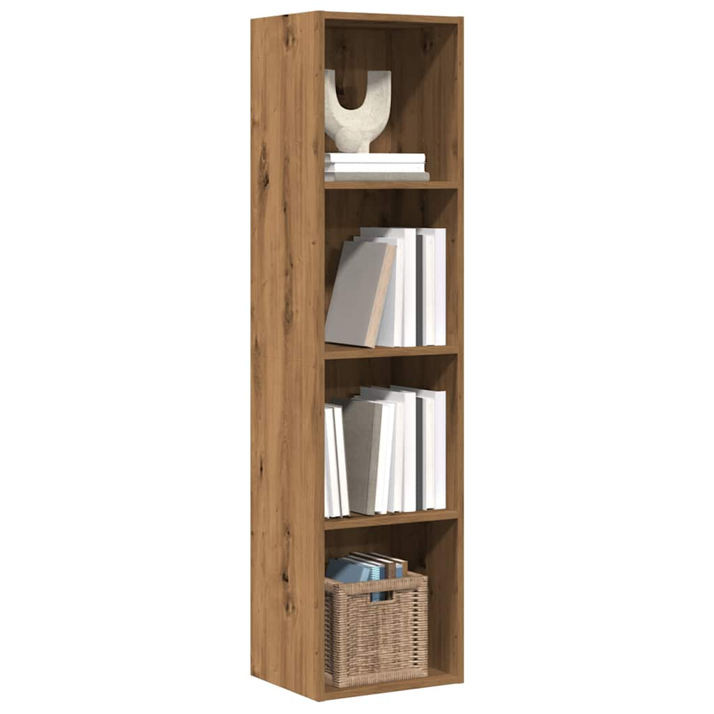 Bücherregal/TV-Schrank Artisan-Eiche 36x30x143 cm Holzwerkstoff