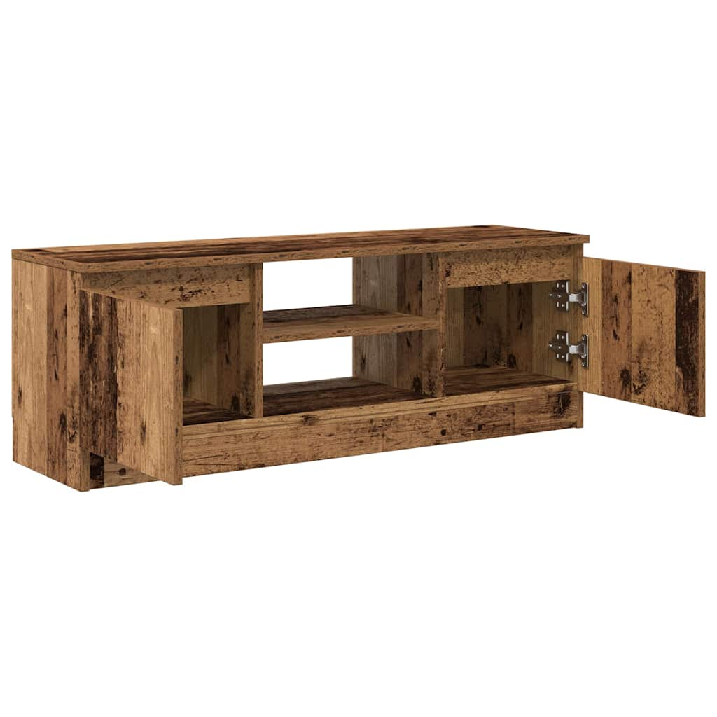 TV-Schrank Altholz-Optik 102x30x36 cm Holzwerkstoff