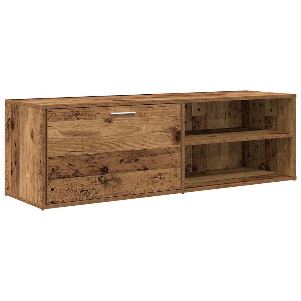 TV-Schrank Altholz-Optik 120x34x37 cm Holzwerkstoff