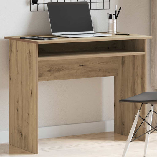 Desk Artisan Oak 90x50x74 cm Wood Material