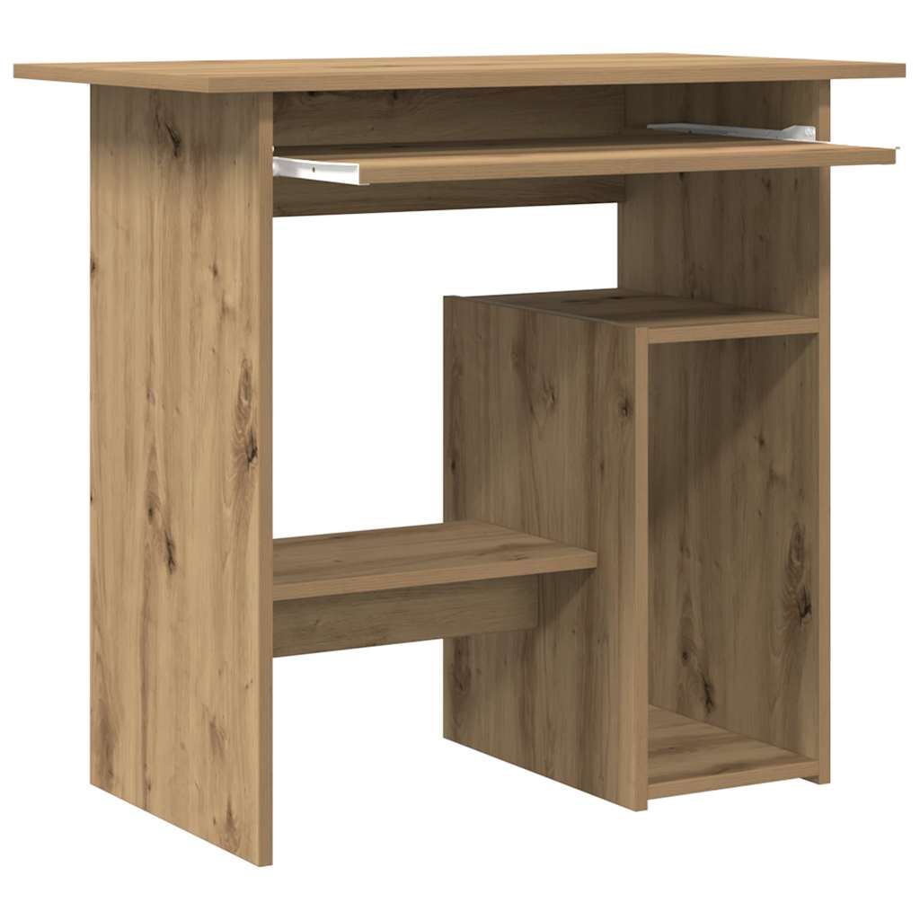 Schreibtisch Artisan-Eiche 80x45x74 cm Holzwerkstoff