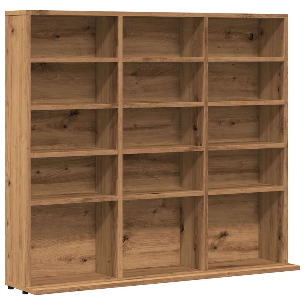 Étagère CD Artisan en chêne 100x23x89,5 cm matériau bois