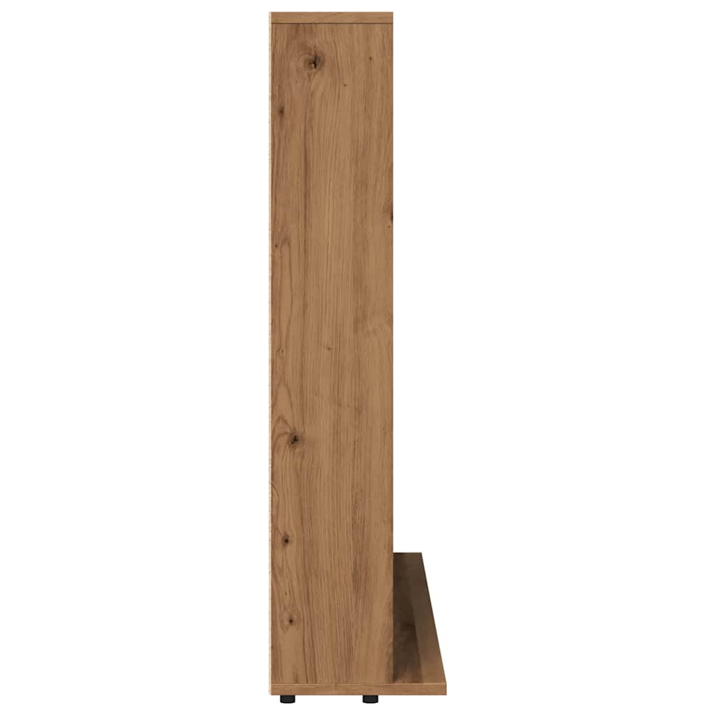 Étagère CD Artisan en chêne 100x23x89,5 cm matériau bois