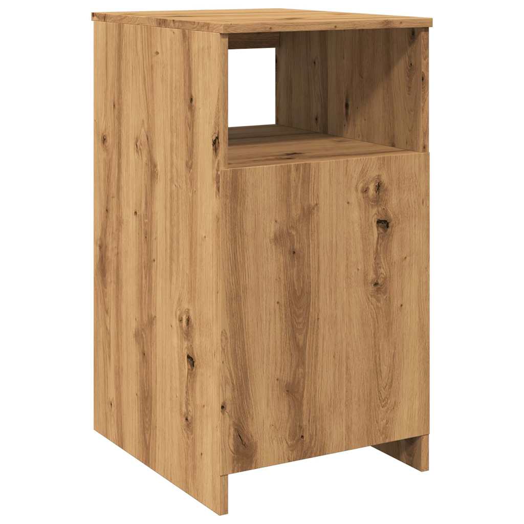 Armoire à tiroirs artisanale en chêne 40x50x76 cm matériau bois
