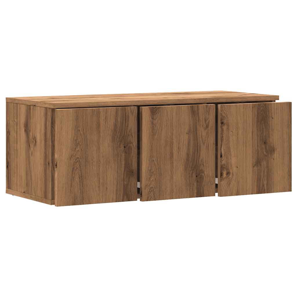 TV-Schrank Artisan-Eiche 80x34x30 cm Holzwerkstoff