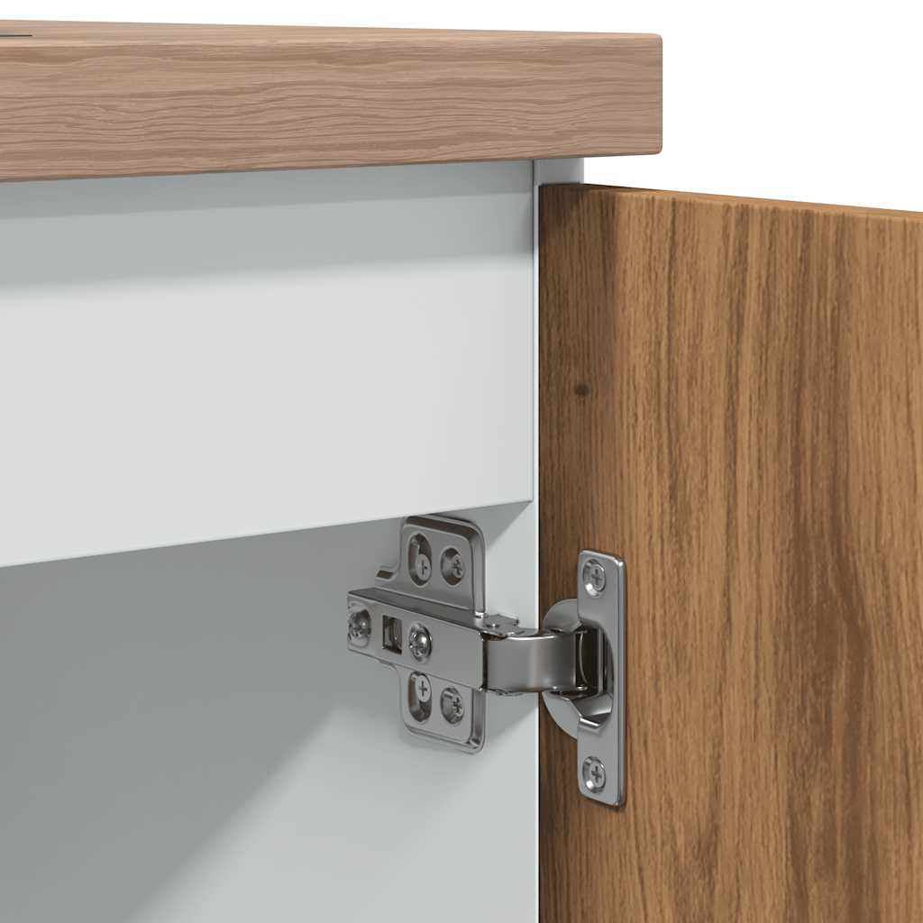 Spülenunterschrank Lyon Artisan-Eiche 80x46x81,5 cm Holzwerkstoff