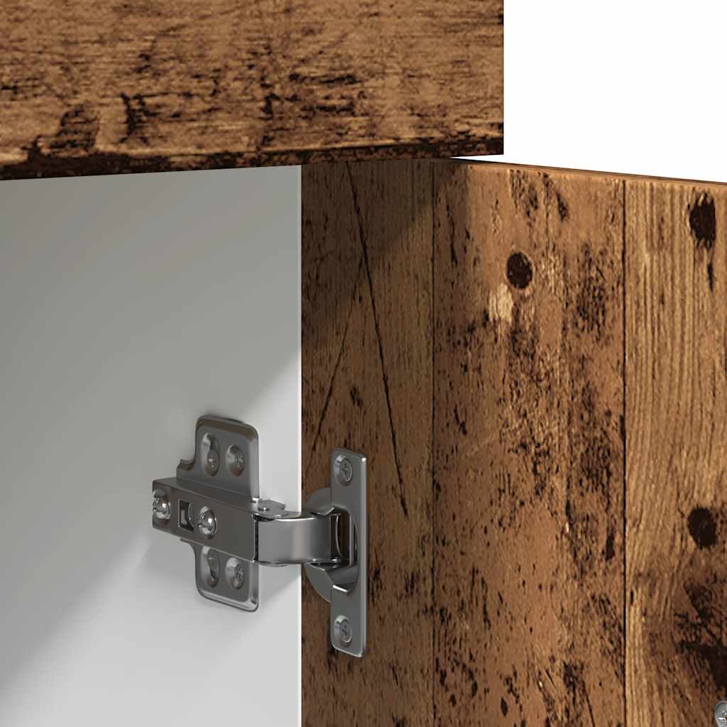 Schubunterschrank Lyon Altholz-Optik 30x46x81,5 cm Holzwerkstoff