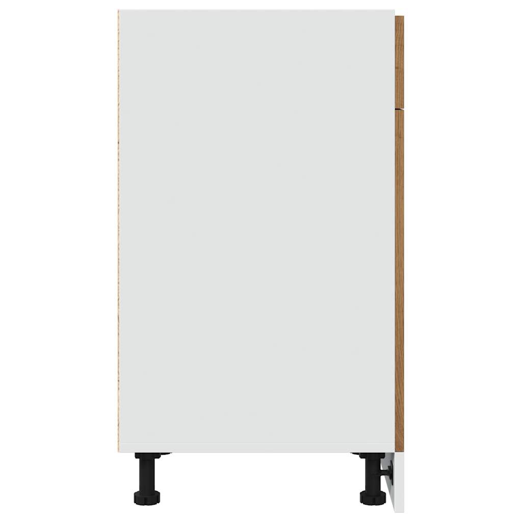 Schubunterschrank Lyon Artisan-Eiche 40x46x81,5 cm Holzwerkstoff