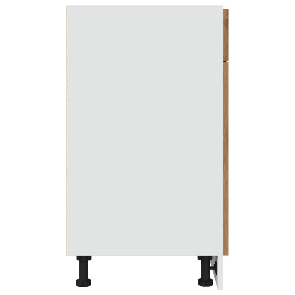 Schubunterschrank Lyon Artisan-Eiche 50x46x81,5 cm Holzwerkstoff