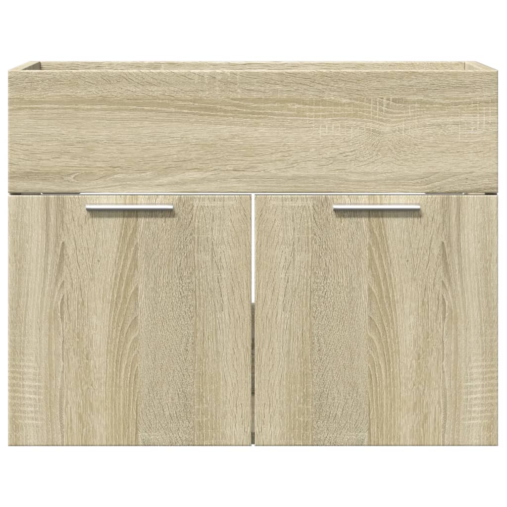 Meuble vasque chêne Sonoma 60x38,5x46cm matière bois