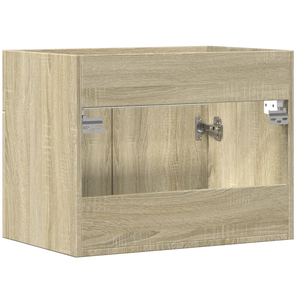 Meuble vasque chêne Sonoma 60x38,5x46cm matière bois