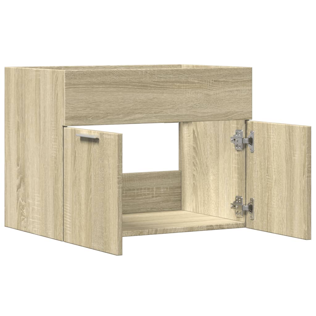 Meuble vasque chêne Sonoma 60x38,5x46cm matière bois