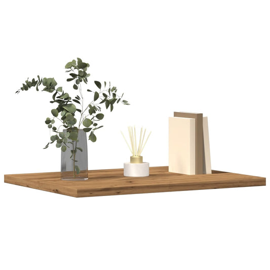 Étagères 4 pcs. Chêne artisanal 40x30x1,5 cm matériau bois