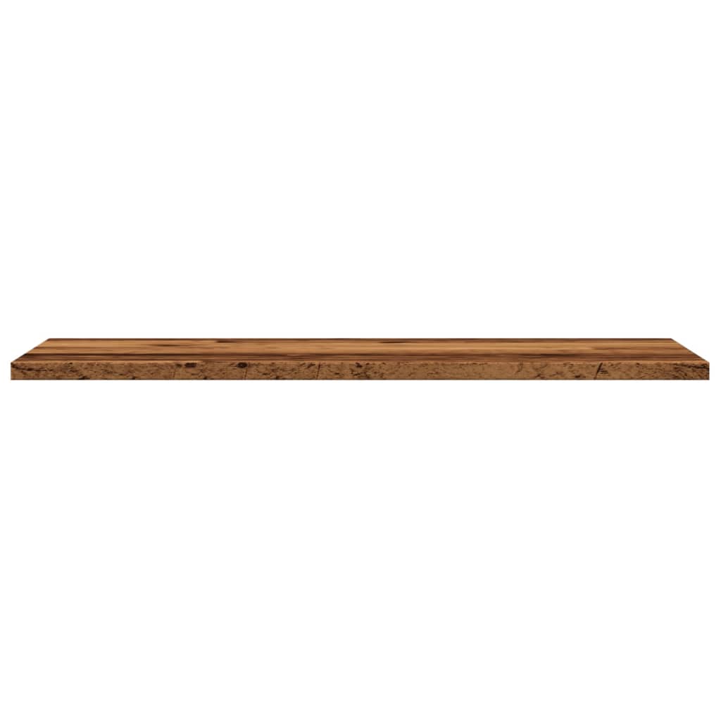 Wall shelves 4 pcs. Old wood look 60x30x1.5 cm wood material