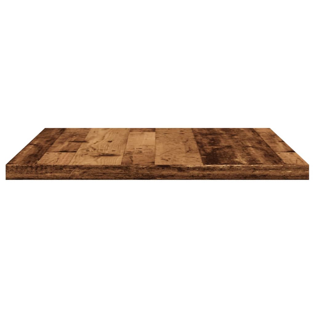 Wall shelves 4 pcs. Old wood look 60x30x1.5 cm wood material