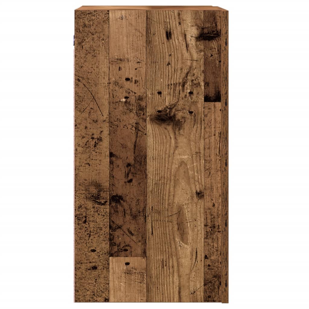 Meubles TV 2 pièces. Aspect bois de récupération 30,5x30x60 cm.