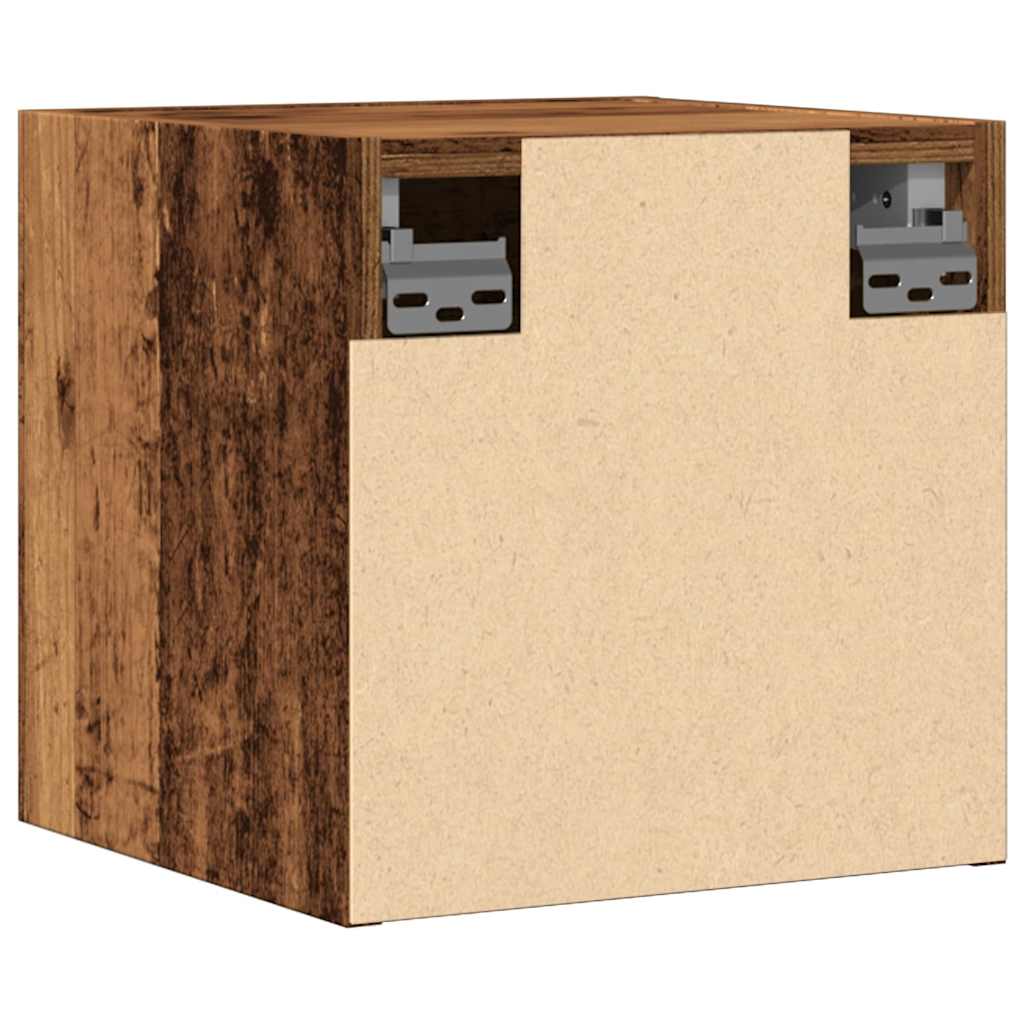 TV-Wandschrank Altholz-Optik 30,5x30x30 cm