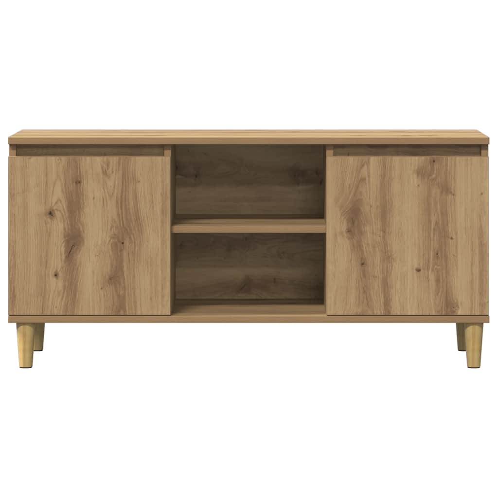 TV-Schrank Artisan-Eiche 102x35x50 cm Holzwerkstoff