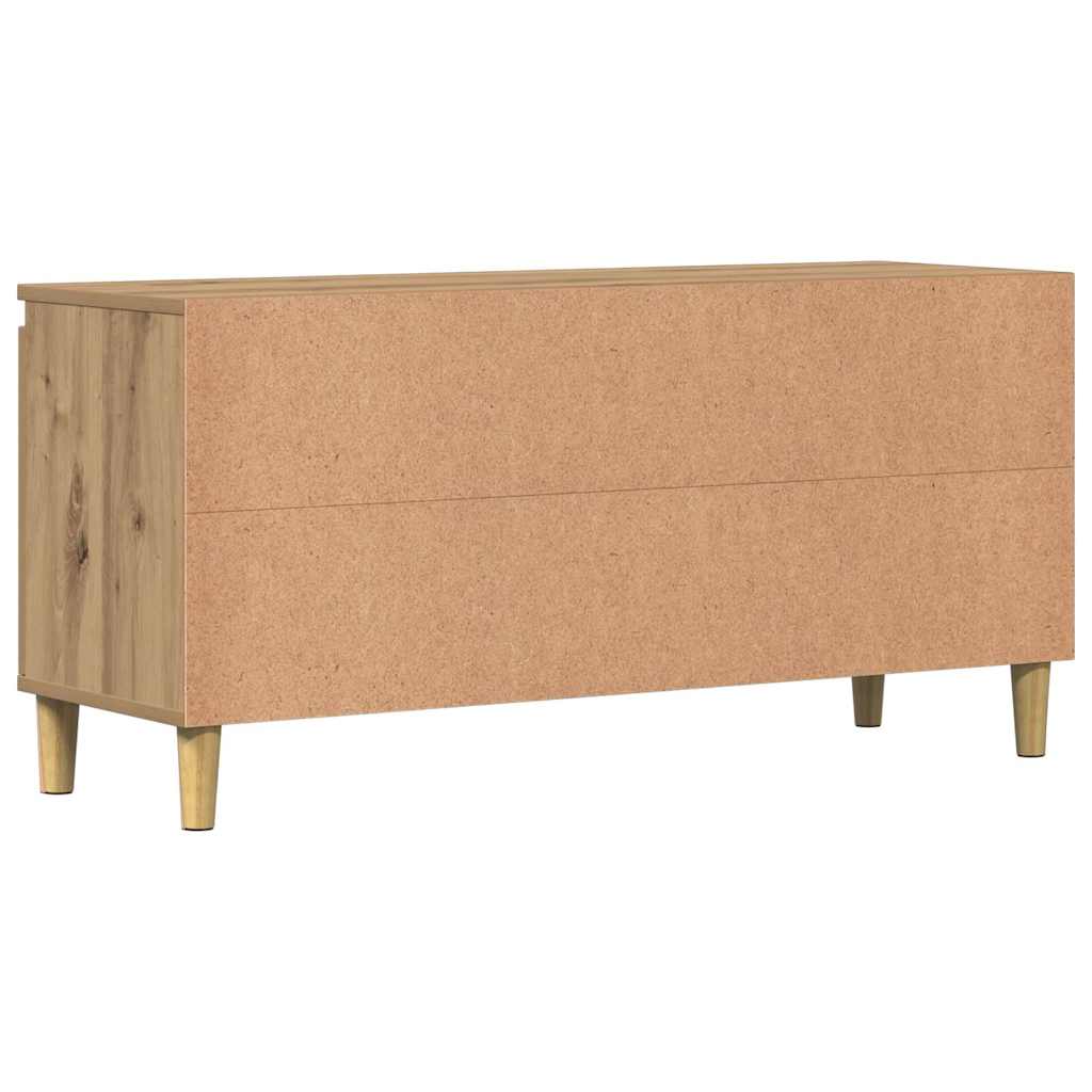TV-Schrank Artisan-Eiche 102x35x50 cm Holzwerkstoff