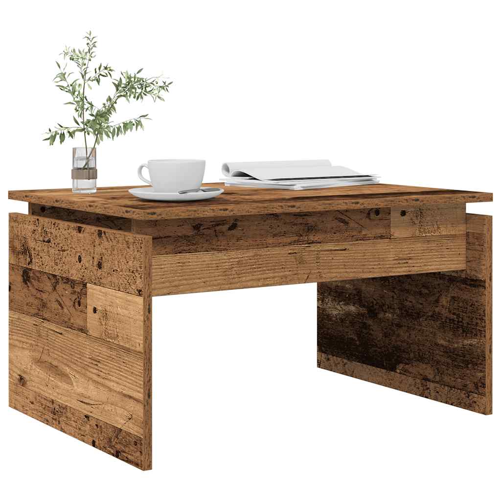 Couchtisch Altholz-Optik 68x50x38 cm Holzwerkstoff