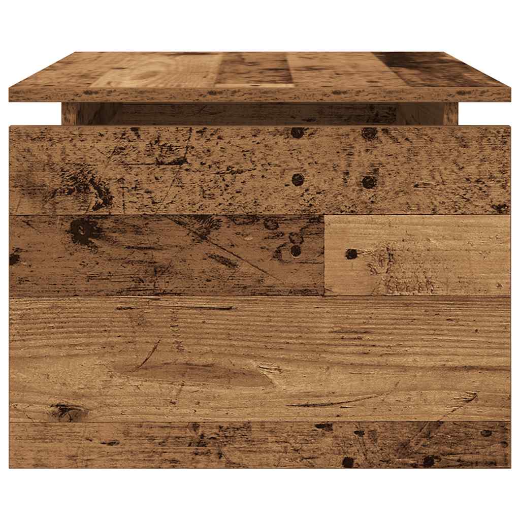 Couchtisch Altholz-Optik 68x50x38 cm Holzwerkstoff