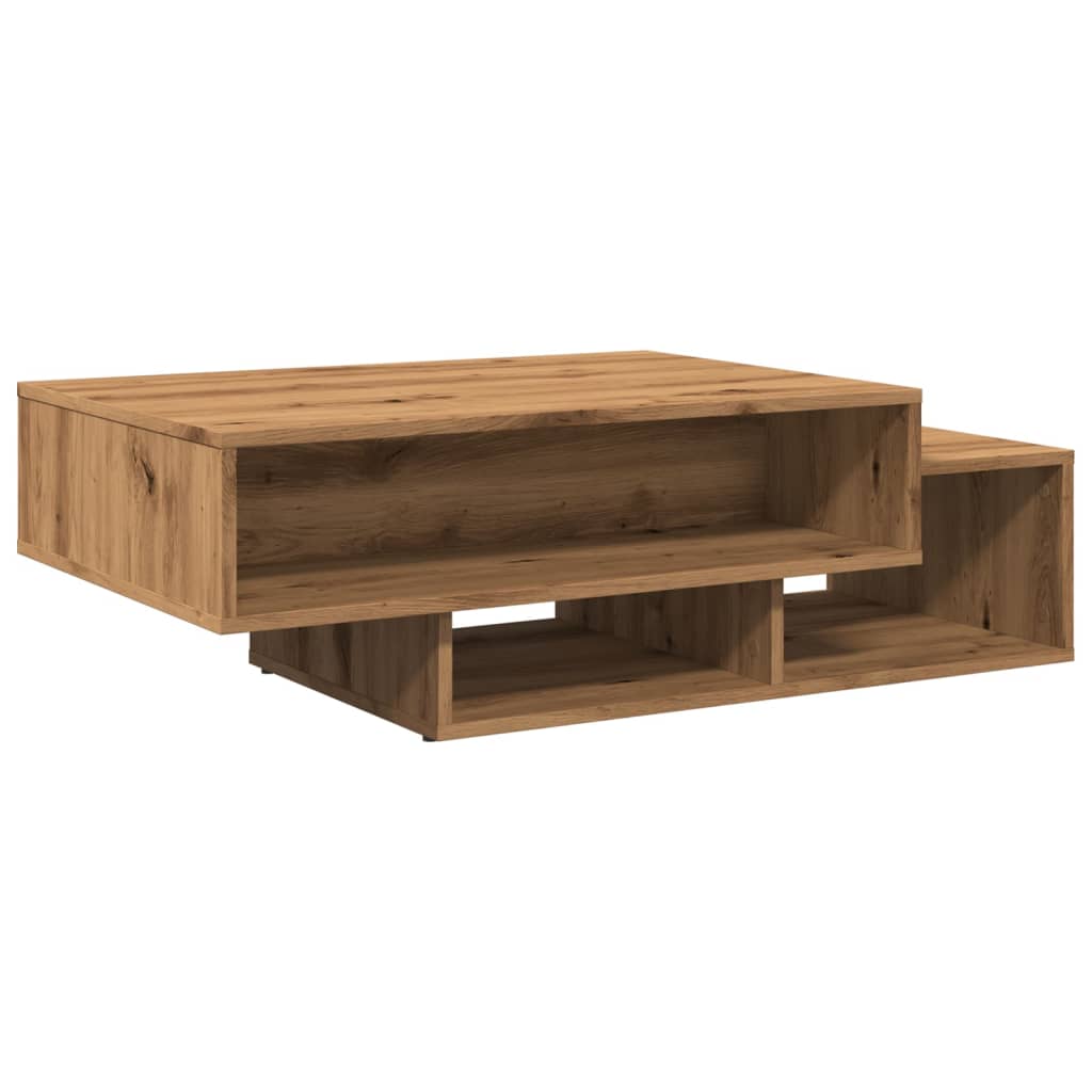 Couchtisch Artisan-Eiche 105x55x32 cm Holzwerkstoff