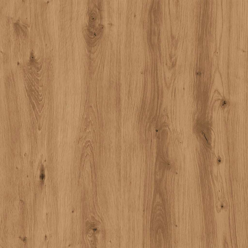 Table basse artisanale en chêne 100x100x35 cm matériau bois