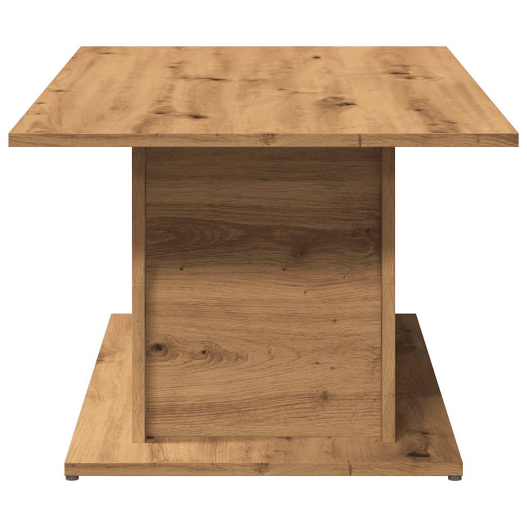Table basse Artisan en chêne 102x55,5x40 cm matériau bois