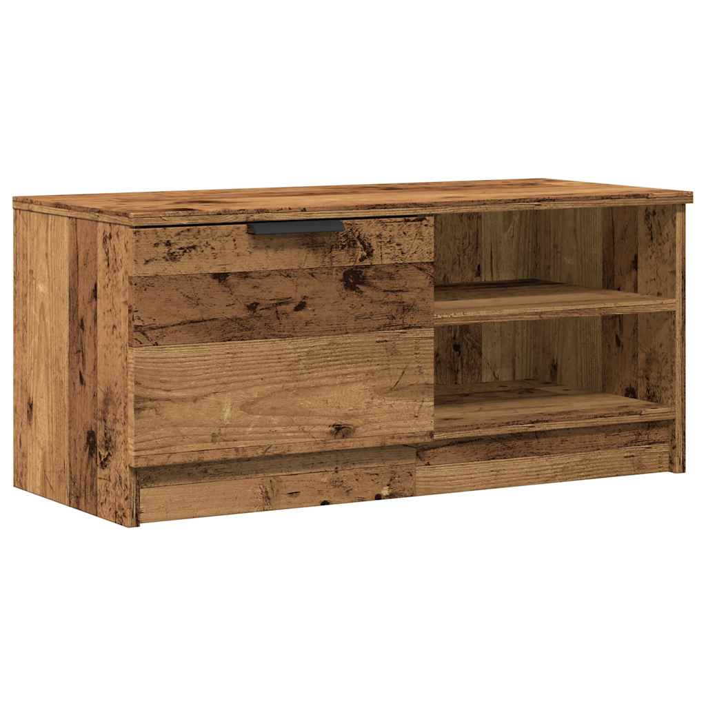 TV-Schrank Altholz-Optik 80x35x36,5 cm Holzwerkstoff